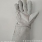 厂家电焊手套长款四季加绒内里牛皮焊工手套耐磨防滑防切割